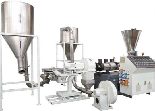 Granulatoire jumeau conique de vis de PVC de vis de machine jumelle de pelletisation