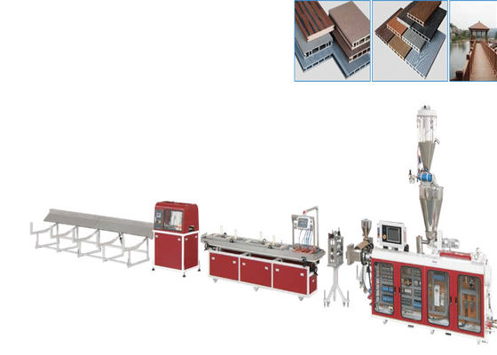 porte en plastique pp de 37kw Wpc de PE en bois du panneau faisant la machine