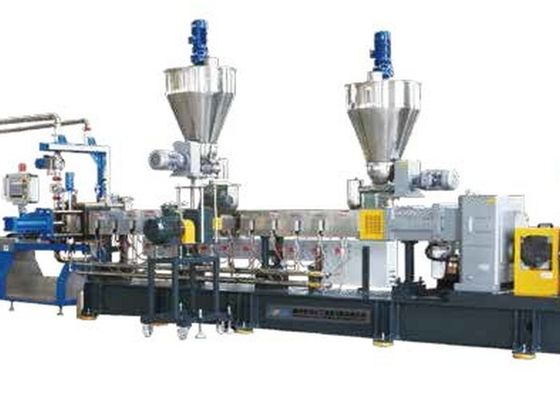 Plastique de remplisseur de vis jumelle de machines de JWELL haut modifier composer la machine