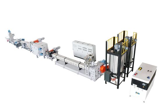 Machine simple de réutilisation en plastique de rebut de pelletisation de vis du PE pp de PVC pp d'ANIMAL FAMILIER de machine1500kg h