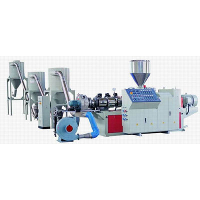 Granulatoire jumeau conique de machine de pelletisation de vis de PVC de JWELL contre-