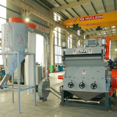 Défibreur en plastique de réutilisation en plastique de rebut de feuille de PC de PVC picoseconde de l'ANIMAL FAMILIER pp de la machine 500kg/H