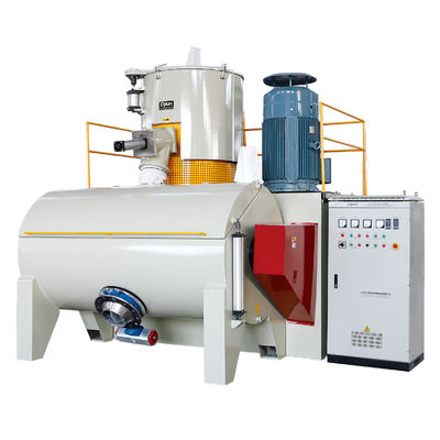 Couleur mélangeant le mélangeur en plastique de Turbo de poudre de PVC WPC