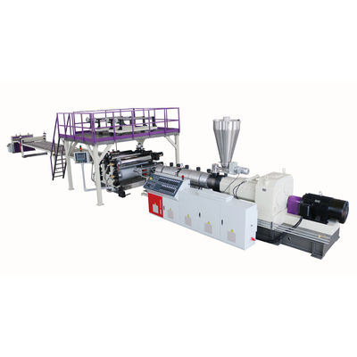 Ligne d'extrusion de feuille de plancher de SPC