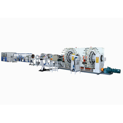 Machine d'extrusion de tuyau renforcée par cadre de fil d'acier de HDPE