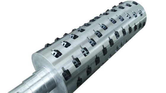 Machine en plastique industrielle de défibreur d'axe simple pour les déchets
