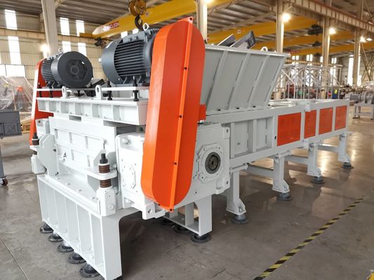 Machines en plastique de recyclage des déchets de défibreur simple léger d'axe