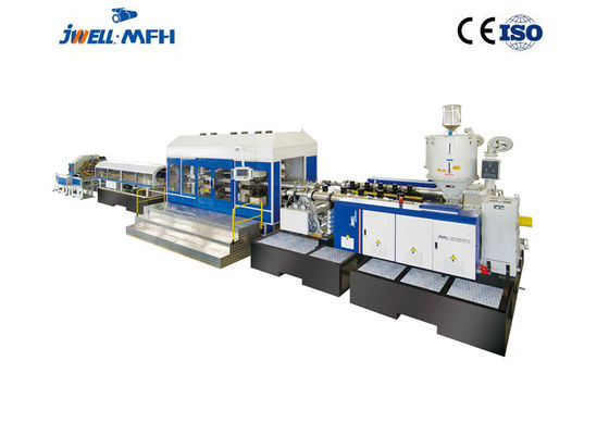 Le HDPE pp doublent la machine d'extrusion de tuyau de Dwc ridée par mur