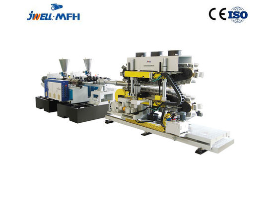 Machine ondulée de tuyau du HDPE pp DWC de mur vertical de double