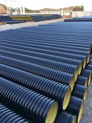 Ligne horizontale d'extrusion de tuyau du PE pp DWC