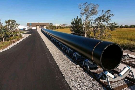 Ligne élevée d'extrusion de tuyau d'eaux d'égout de drainage de tube d'approvisionnement en eau du PE pp d'automation