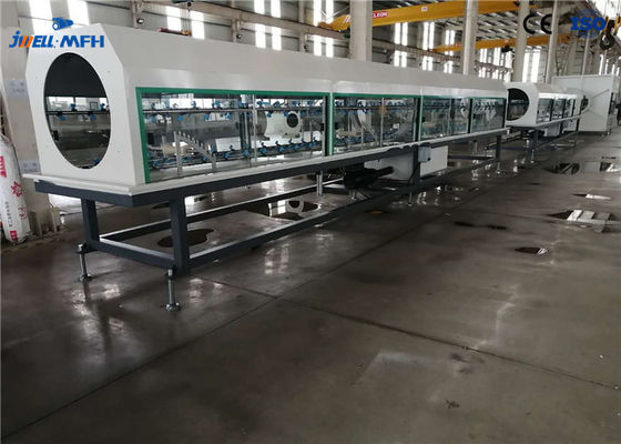 Ligne élevée d'extrusion de tuyau d'eaux d'égout de drainage de tube d'approvisionnement en eau du PE pp d'automation
