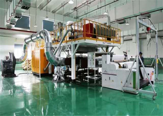 Chaîne de production de textile tissé de l'extrusion pp MeltBlown de vis de JWELL un non