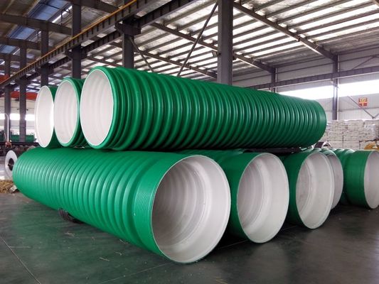 Machine ondulée d'extrusion de mur de double du refroidissement par l'eau DWC