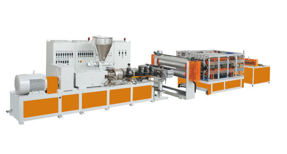 Granulatoire jumeau conique de machine de pelletisation de vis de PVC de JWELL contre-