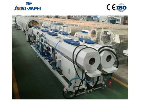 Machine jumelle d'extrusion de tuyau de boudineuse à vis de tuyau de PVC de JWELL 110mm