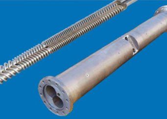 Vis simples et barils accessoires de boudineuse à vis du PE pp de pièce de machines de JWELL