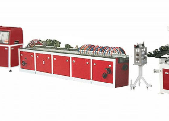 Plancher en plastique en bois du PE pp de JWELL WPC faisant la ligne d'extrusion de machine