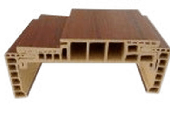 Machine creuse d'extrusion de profil de PVC de Wpc de porte en bois de JWELL