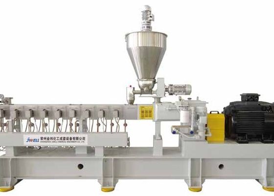 Construction de la machine en plastique de pelletisation de vis jumelle