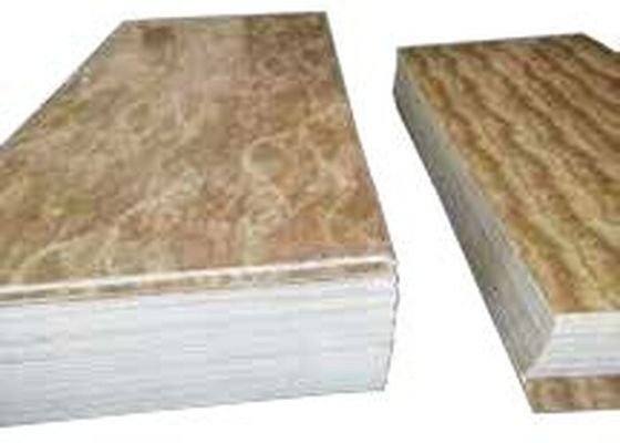 Feuille de marbre d'imitation en cuir de plancher de PVC de JWELL faisant la machine
