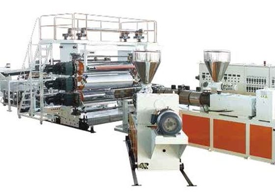 La machine de fabrication de plat en bambou en bois de fibre de poudre de JWELL pp couvrent des lignes d'extrusion
