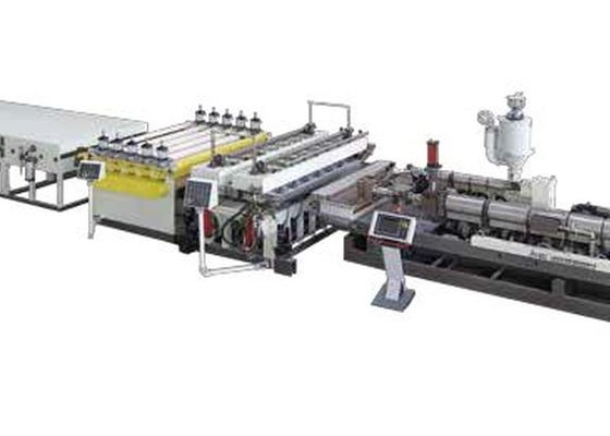 Lignes en coupe d'extrusion de feuille de cavité du PE pp de PC de plat
