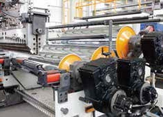 Lignes de calandrement d'extrusion de feuille