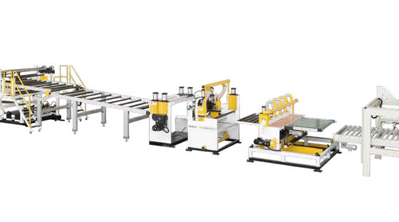 Les lignes en plastique d'extrusion de feuille de PVC d'ABS du PC PMMA GPPS de JWELL plaquent la machine de fabrication