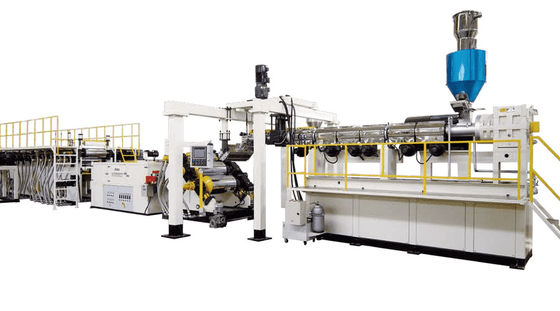Ligne d'extrusion de film de bout droit de LDPE LLDPE