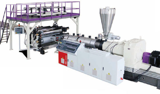 Lignes composées conseil d'extrusion de feuille de plancher de JWELL SPC faisant la machine