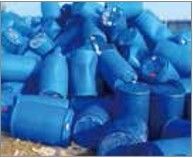 Défibreur bleu d'axe du tambour 2000kg h quatre de LDPE de HDPE