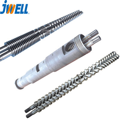 Moule de baril de vis d'extrudeuse de PLA du PE pp picoseconde de PVC de JWELL 38CrMoAlA