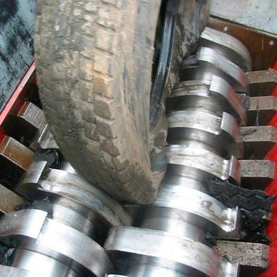 JWELL 2000kg/h à faible bruit bandent réutiliser le défibreur de feuille de plastique de deux axes