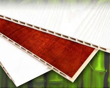 Ligne en plastique châssis d'extrusion de profil de panneau de mur de JWELL Wpc de fenêtre de PVC d'isolation thermique faisant la machine