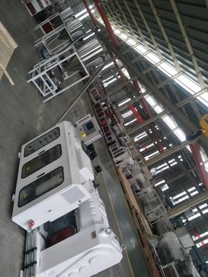 Machine jumelle parallèle de pelletisation de vis de PVC de JWELL contre-