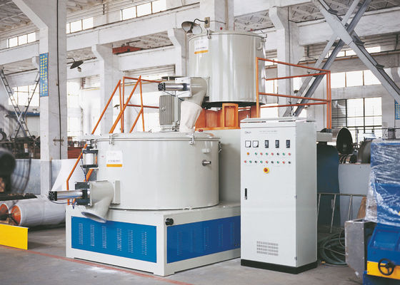 Couleur mélangeant le mélangeur en plastique de Turbo de poudre de PVC WPC