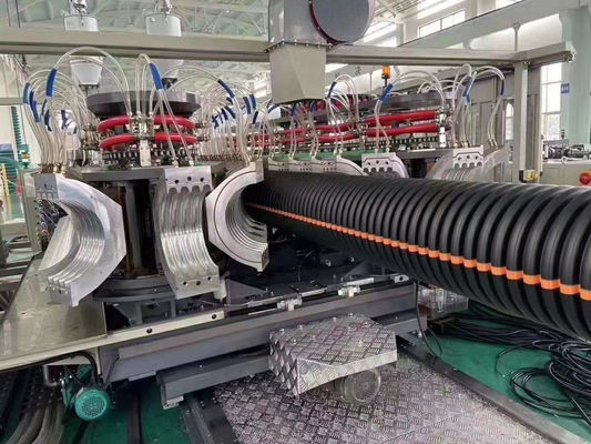 Tube de PVC du HDPE pp faisant la machine d'extrusion de tuyau de Dwc de machine