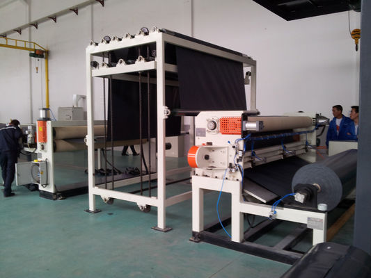 Machine imperméable d'extrusion de feuille de PVC TPO Geomembrane de PE d'EVA