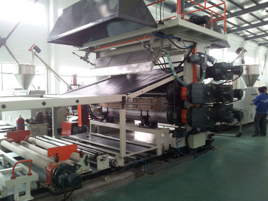 Machine imperméable d'extrusion de feuille de PVC TPO Geomembrane de PE d'EVA