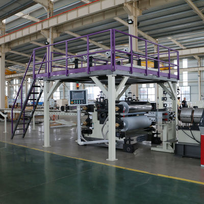 Ligne d'extrusion de feuille de plancher de SPC
