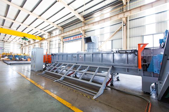 Tube de défibreur de tuyau de grand diamètre de PVC pp de HDPE déchiquetant écrasant la machine