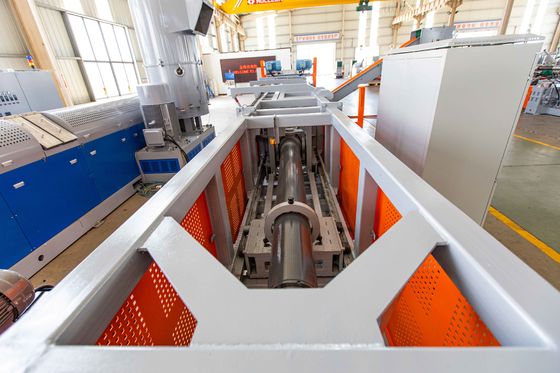 Tube de défibreur de tuyau de grand diamètre de PVC pp de HDPE déchiquetant écrasant la machine