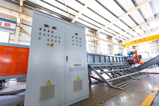 Tube de défibreur de tuyau de grand diamètre de PVC pp de HDPE déchiquetant écrasant la machine