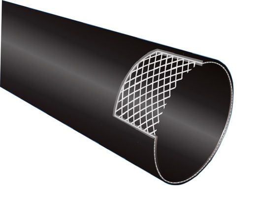 Machine d'extrusion de tuyau renforcée par cadre de fil d'acier de HDPE