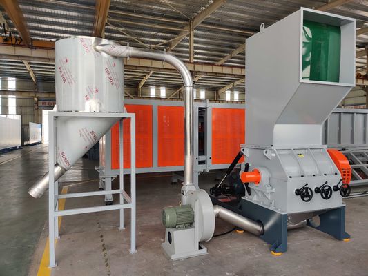 Broyeur de réutilisation en plastique de rebut de machine de construction de déchets d'industrie